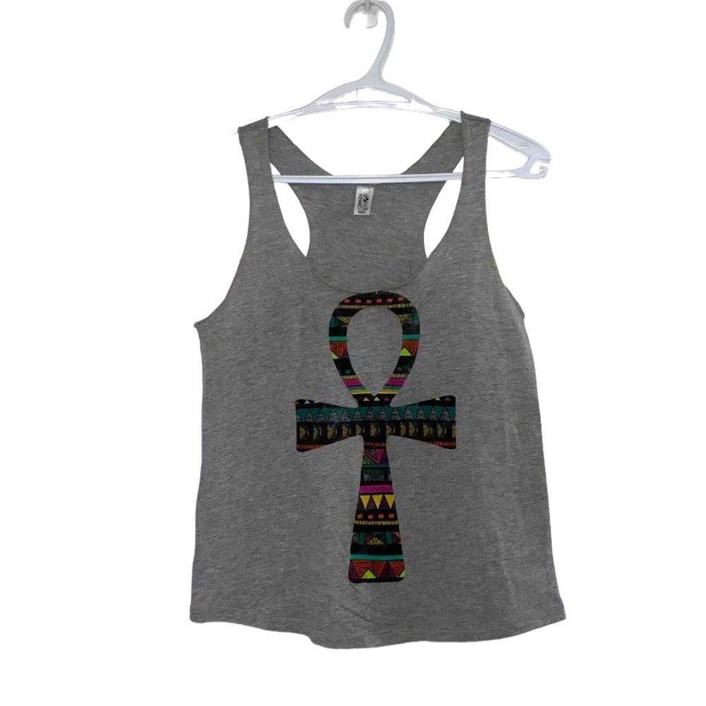 3/$10✨ Corner Shop Aztec Graphic Tank Top